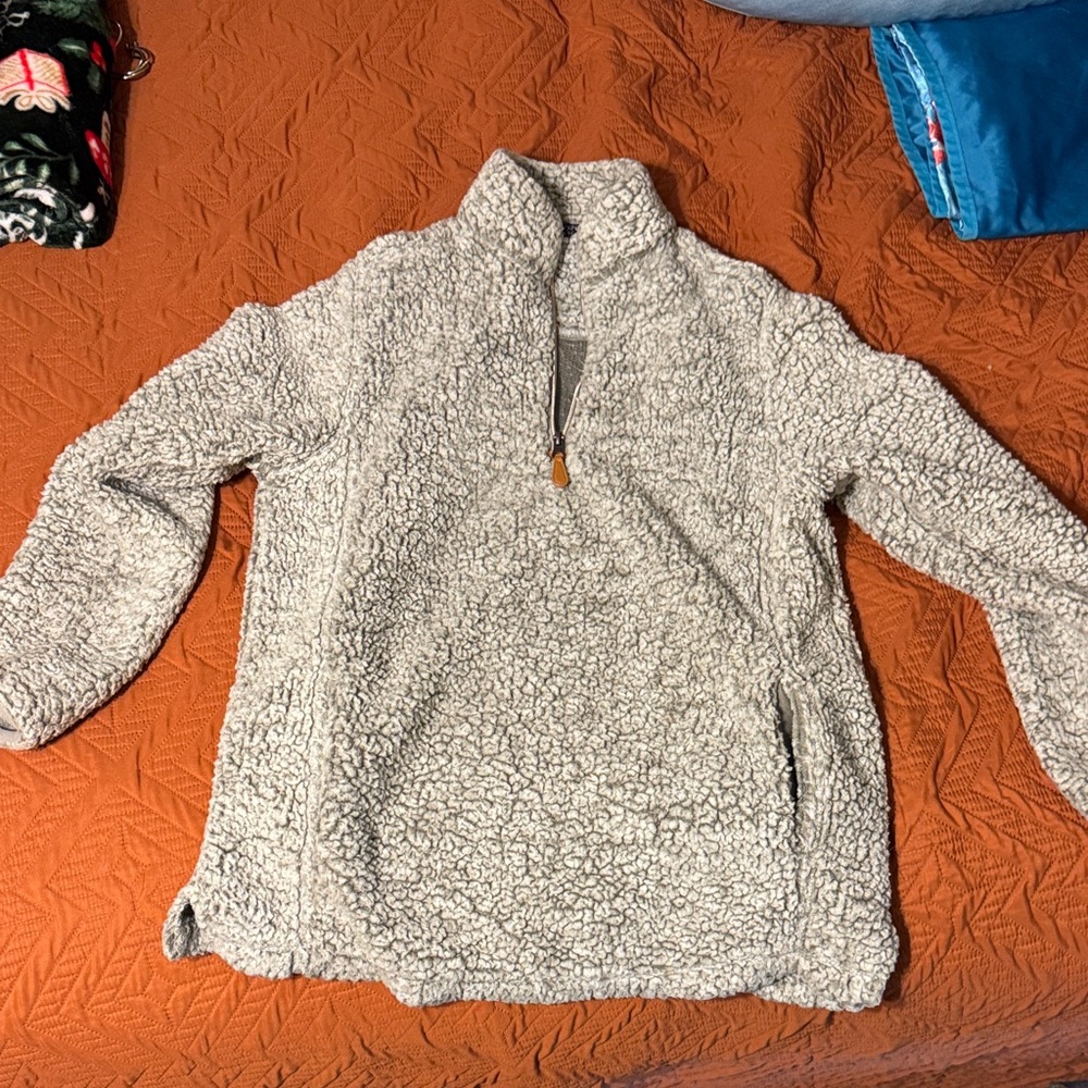 True Grit Gray Sherpa Jacket
